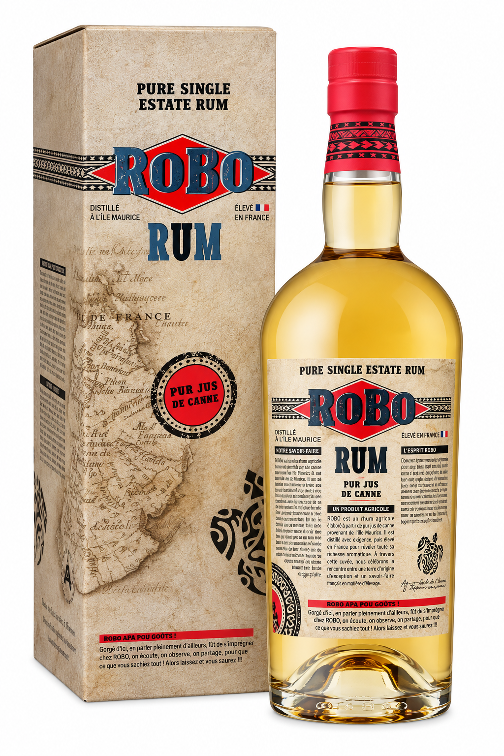 ROBO RUM PUR JUS DE CANNE 45% 70CL